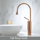 GobekUsa Gold Brass Marble Basin Faucet Hot Cold Sink Mixer Tap