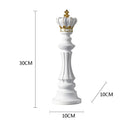 GobekUsa Chess Pieces Figurines: The Queen's Gambit Decor for Home & Office