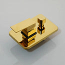 GobekUsa Golden Plated Brass Shower Mixer Set