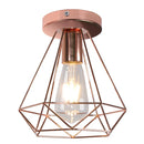 GobekUsa Industrial Ceiling Light - Modern Nordic Iron Lamp Shade for Home Decor