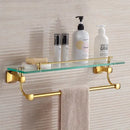 GobekUsa Gold Bathroom Hardware Set for Towels, Paper, Brushes, and More