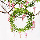 GobekUsa Artificial Flowers Christmas Wedding Home Garden Rose Arch Decorations