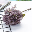 GobekUsa Hydrangea Branch Silk Flower High Quality Fake Party Room Decor