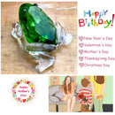 GobekUsa Crystal Frog Figurine Collection | Glass Animal Paperweight Table Ornament & Home Decor