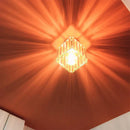 GobekUsa Crystal Ceiling Lights: Modern Living Room Bedroom Decorative Lamp with E27 Bulb Socket