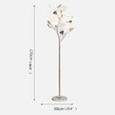 GobekUsa Ginkgo Flower Floor Lamp - Modern LED Decor for Home Living Room