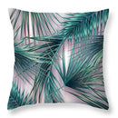 GobekUsa Green Leaves Decorative Throw Pillowcase 45*45cm for Sofa Home Decor