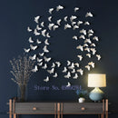 GobekUsa Butterfly Wall Mount: Modern 3D Home Decor for Kids' Room or Background Wall