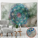 GobekUsa Boho Sun Moon Mandala Wall Tapestry Psychedelic Hippie Decor