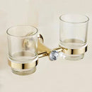 GobekUsa Gold Bathroom Hardware Set: Towel Rack, Toilet Paper Holder, Towel Bar, Hook