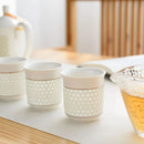 GobekUsa Blue White Porcelain Tea Set Kungfu Teaware Green Puer Tea Cup Pot Teatime Set