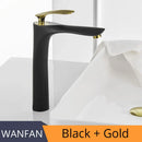 GobekUsa Gold Chrome Finish Brass Basin Faucet Hot Cold Water Mixer