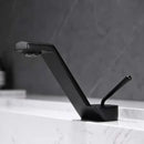 GobekUsa Black Basin Faucet: Modern Single Handle Waterfall Mixer Tap for Bathroom