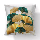 GobekUsa Big Leaves Cushion Covers - Nordic Simple Decorative Pillows for Living Room