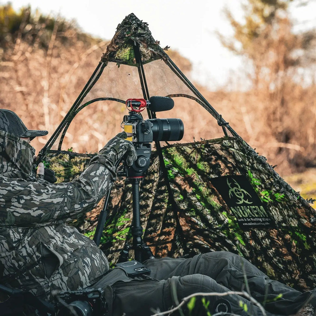 Hunting Blind - Mossy Oak Obsession 3D Leafy, photo 3 of 13