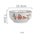 GobekUsa 6/7 Inch Ceramic Ramen Bowl - Large Soup Noodle Bowl for Kitchen and Hotel Use
