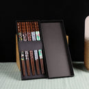 GobekUsa Bamboo Wood Chopsticks for Sushi and Food Eating