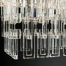 GobekUsa Crystal Wall Sconce Lamp: Modern Art Deco Square Design for Home Interior