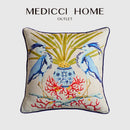 GobekUsa Egret Bird Pattern Art Pillow Case for Bedroom, Living Room, Sofa Couch