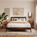 Serenity Solid Wood Bed Frame
