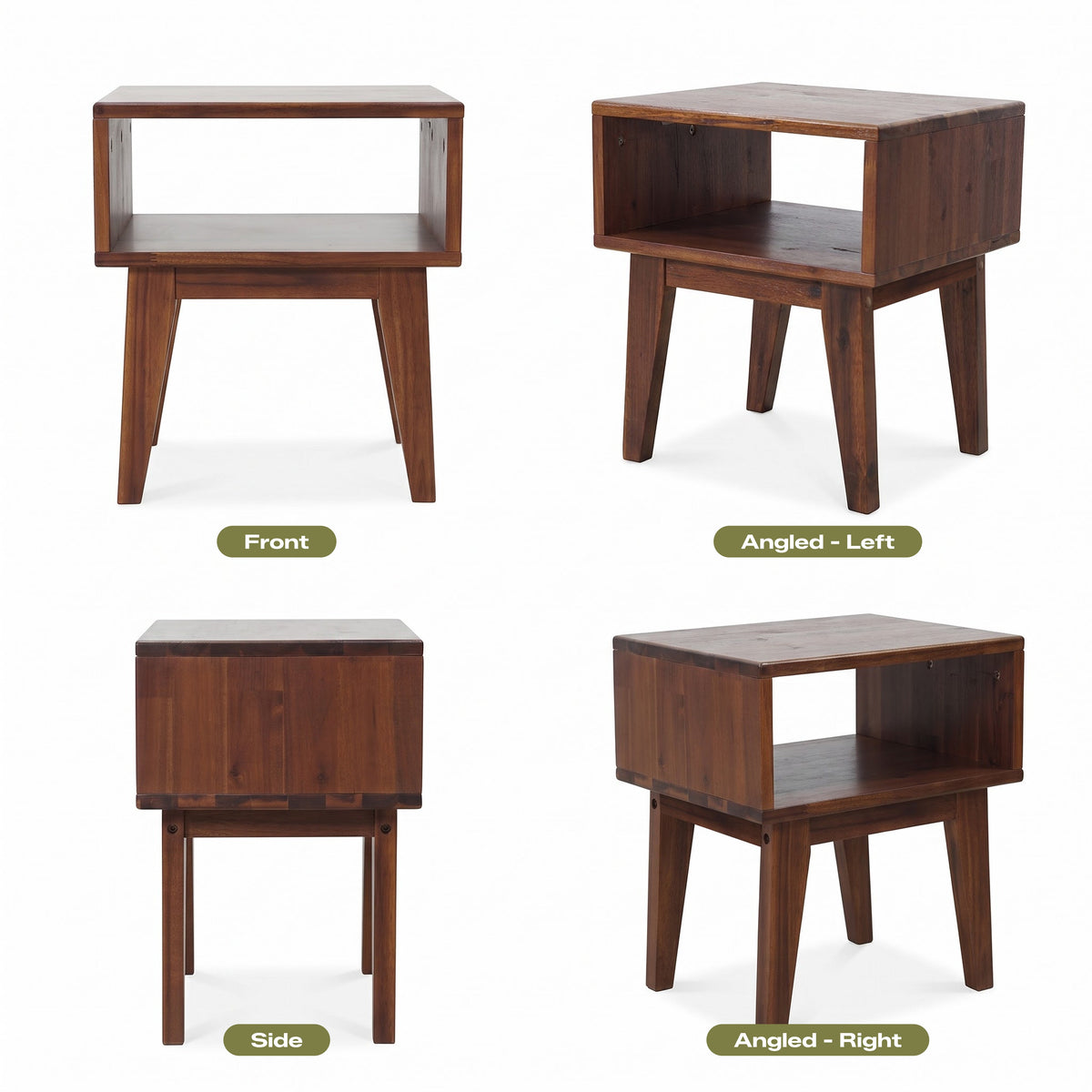 Serena Solid Wood Nightstand, photo 7 of 40