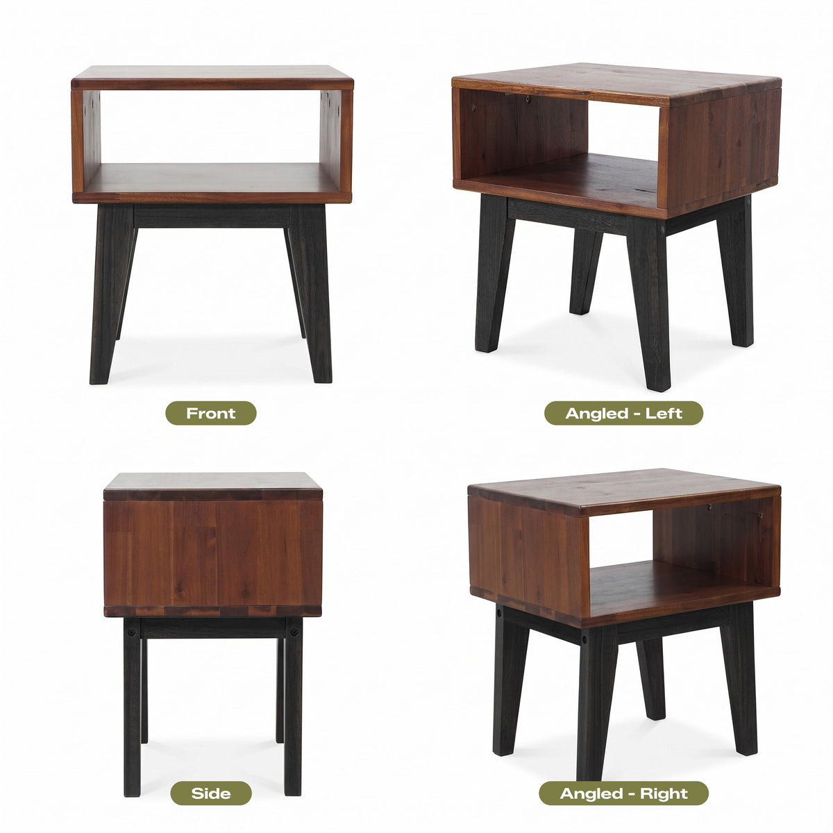 Serena Solid Wood Nightstand, photo 37 of 40