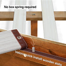 Aurora Solid Wood Bed Frame by Megsu
