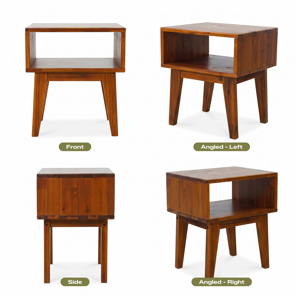 Serena Solid Wood Nightstand, photo 17 of 40