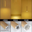 GobekUsa Aluminum Tube Pendant Light for Dining Room and Kitchen Home Decor