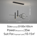 Nordic Contemporary Metal LED Pendant Light