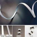 GobekUsa 0.5m/1m Flexible U Aluminum Profiles for LED Strip Lights