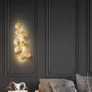 GobekUsa Industrial Nordic Lotus Leaf Wall Sconce: Retro Loft Style for Home, Hotel, Aisle