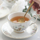 GobekUsa Bone China Tea Set: Teapot, Teacup, Saucer, Fruit Plate, Tray, Mugs & Tableware