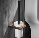 GobekUsa Bathroom Hardware Set: Pendant Towel Bar, Towel Ring, Paper Holder, Shelf