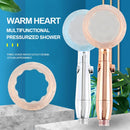 GobekUsa High Pressure 3-Function Shower Head for Magic Massage and Water Saving