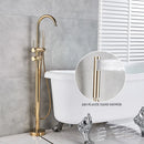 GobekUsa Gold Tub Sink Faucet with Handshower
