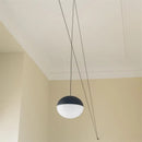 GobekUsa Geometric Glass Ball LED Pendant Chandelier Ceiling Lamp for Living Dining Bedroom