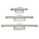 GobekUsa LED Bathroom Wall Light Stainless Steel Makeup Mirror Lamp Fixtures