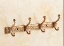 GobekUsa Antique Bronze Carved Robe Hook Towel Hanger for Bathroom and Kitchen