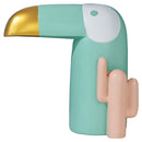 GobekUsa Bird Figurine: Modern Resin Toucan Statue for Home Office Decor & Phone Holder