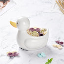 GobekUsa Duck Ceramic Dessert Bowl Snack Sushi Storage Breakfast Bowl