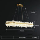GobekUsa Golden Stainless Steel LED Designer Chandelier for Dining Room