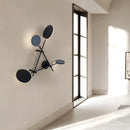 GobekUsa Adjustable Rotating LED Wall Sconce with Switch, Modern Stair Hallway Fixture