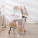 GobekUsa Bohemian Floral Cotton Gauze Bath Towel 70*140 - Soft & High Quality for Women, Children, and Adults