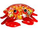 GobekUsa Crab Glass Figurines: Handblown Art Animals Collectible Sculpture Ornaments