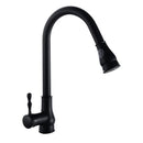 GobekUsa Gold Kitchen Faucet Pull Out Swivel Water Mixer Tap Single Handle Sink