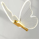 GobekUsa Acrylic Butterfly LED Pendant Light - Modern Luxury Designer Fixture