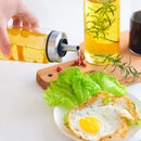 GobekUsa Glass Seasoning Storage Bottle: Durable Leak-Proof Kitchen Jar for Oil, Soy Sauce, Vinegar