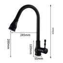 GobekUsa Gold Kitchen Faucet Pull Out Swivel Water Mixer Tap Single Handle Sink