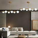 GobekUsa Brass LED Pendant Lights for Home Decor and Indoor Lighting